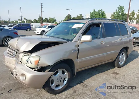 2004 Toyota Highlander Limited V6 from USA, damaged, VIN JTEDP21AX40008480